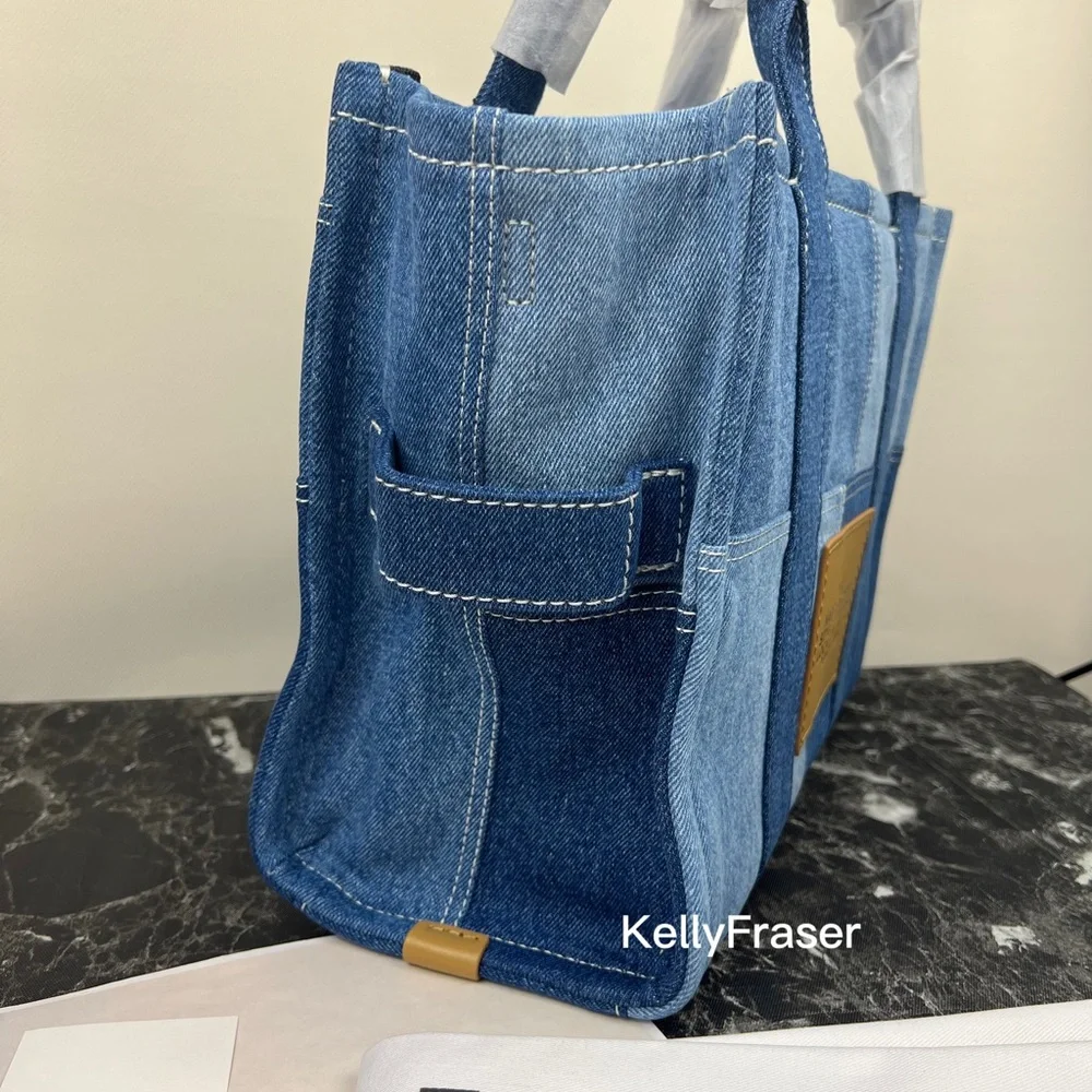 NWT MARC JACOBS THE JACQUARD MEDIUM TOTE BAG - Picture 10 of 15
